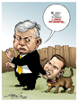 Cuidado con el perro